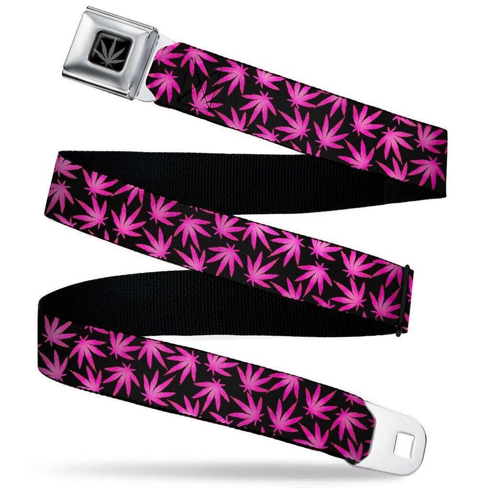 7652 INC. Unisex-Adults Buckle-Down Seatbelt Belt Weed Regular